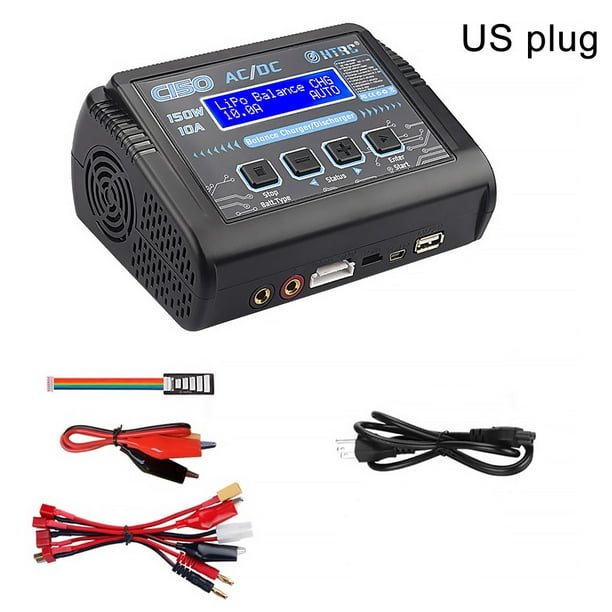 Hot Sale HTRC C150 Lipo Charger Battery Rc AC/DC 150W 10A RC Balance Discharger